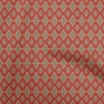 thumbnail image 1 of oneOone Viscose Jersey Red Fabric Asian Kilim Fabric For Sewing Printed Craft Fabric By The Yard 60 Inch Wide, 1 of 5