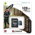 thumbnail image 1 of Tarjeta de memoria Kingston microSDXC Canvas Go Plus 128GB, 1 of 1