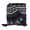 Black, variant on Parkland Collection Transitional Stripes and Dots Black 50" x 60" Throw