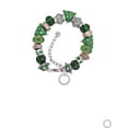 thumbnail image 2 of Silvertone Always My Sister Eternity Ring Green Christmas Bead Bracelet, 2 of 4