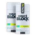 thumbnail image 1 of Desodorante antitranspirante SweatBlock Clinical, paquete de 2, 1 of 8