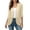 Beige*, variant on Sheer Chiffon Cardigans for Women 3/4 Sleeve Light See Through Dusters Casual Loose Kimono Cardigan
