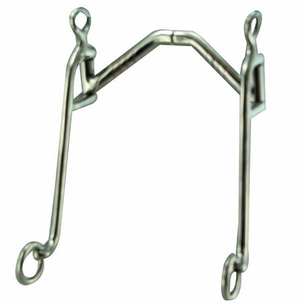 Robart Pinchless bits 210972 5 in. Arched Port Walking Horse Bit