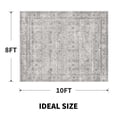thumbnail image 3 of SIXHOME Area Rugs 8x10 Rugs for Living Room Washable Distressed Floor Carpet Vintage Non-Shedding Accent Rug Non-Slip Soft Bedroom Rugs for Indoor Decor Grey, 3 of 6
