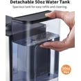 thumbnail image 4 of Hot & Iced Coffee Maker with Bold Setting, Single Serve Coffee Maker for K Cup and Grounds, 6-14 Oz Brew Sizes, 50 Oz Removable Water Tank, One Cup Coffee Machine with Reusable Filter, Black, 4 of 4