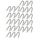 thumbnail image 1 of OULII 140Ud Clavos En U De Hierro Para Cercas Jardín Fijación Estacas Metal Plata Resistentes Durables, 1 of 8