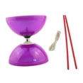 thumbnail image 4 of Juguete de pelota de diábolo para fitness, juego de yoyo chino para adultos mayores al aire libre violeta, 4 of 9