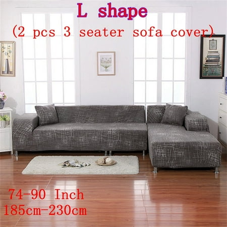 Perfect Fit 3 Seater And L Shape 2pcs Couch Cover Sofa Slipcover Perfect Fit 3 Seater And L Shape 2pcs Couch Cover Sofa Slipcover Polyester