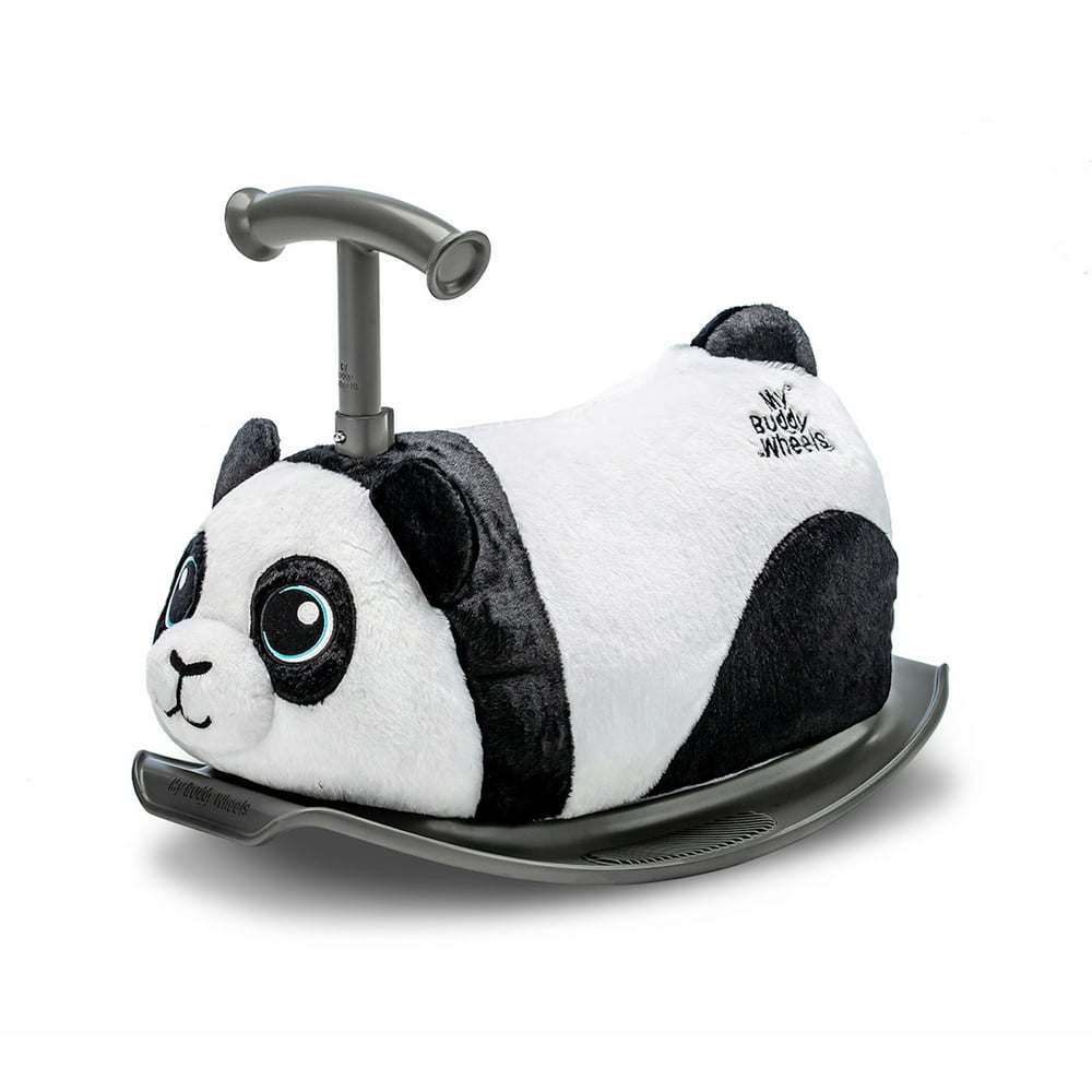 My Buddy Wheels Rock and Roller Panda Baby Kids Plush Rocking Animal