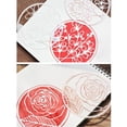 thumbnail image 4 of 8 Piezas Ventana Decoración para hogar Flor fotografía DIY Herramientas Álbum Decoración Herramientas Stencil Pntil De Pintura 165mm BLESIY Plantilla de dibujo artes de papel, 4 of 8