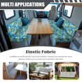 thumbnail image 4 of Pzuqiu 2 Piece Hawaiian Palm Tree Rv Seat Covers for Dinette Lightweight Rv Couch Covers Breathable Stretchy Camper Seat Covers Dinette Camper Sofa Chair Protector, 4 of 6