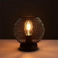thumbnail image 2 of tredstone Lantern Desk Lamp Modern Decor Iron Night Light for NightStand Home Bedside Style A, 2 of 9