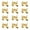 Golden, variant on Jiaroswwei 12Pcs/Pack Christmas Bows Ornaments Golden Silver Red Bow Xmas Tree Decoration for Party Festival