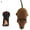 Brown, variant on SPRING PARK Animals Funny Wireless Electronic Remote Control False Mouse Rat Plush Doll Pet Toy for Cats