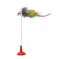 thumbnail image 1 of Cat Teaser Toy Funny Sucker Mouse Cat Interactive Toy Cat Play Toy for Kitten, 1 of 8