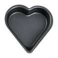 thumbnail image 2 of Small Loaf Tin for Baking, Bread Pan Non-Stick Loaf Pans For Baking Rectangular Bread & Loaf Tins for Ovens Air Fryer (Mini Peach Heart), 2 of 3