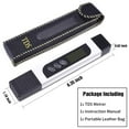 thumbnail image 3 of TDS Meter Digital Water Test Meter,Temperature & Conductivity Meter, 0-9999 ppm, Digital Water Quality Testers for Drinking Water, 3 of 10