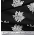 thumbnail image 3 of Soimoi Cotton Voile Fabric Floral Block Printed Craft Fabric by The Yard 42 Inch Wide, 3 of 3