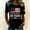 Black, variant on Women's 250th America Anniversary Independence 250 Years of Freedom Short Sleeve V-Neck T-Shirt