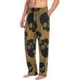 thumbnail image 5 of GZHJMY Vintage Skull Bones Camouflage Camo Pajama Pants For Men, Men's Separate Bottoms, Lounge Pants with Pockets, Christmas New Year Birthday Gifts, Medium, Christmas New Year Birthday Gifts, Medium, 5 of 7