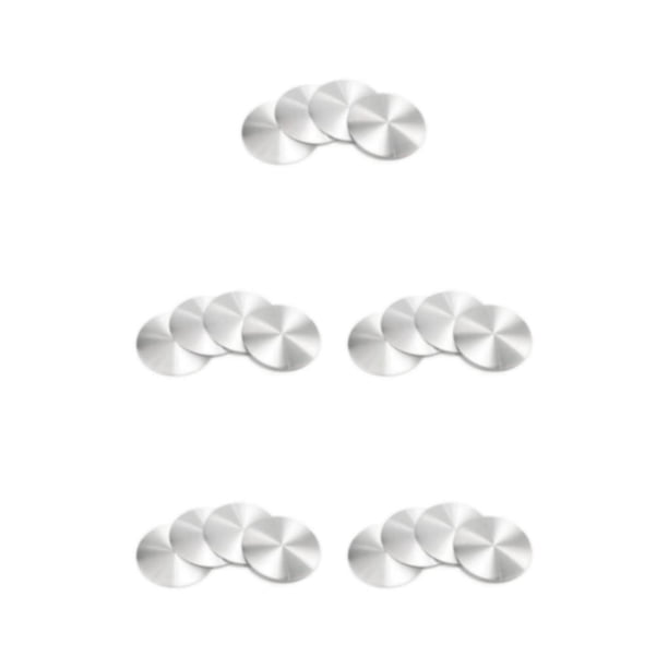 Riwesomey 4 Uds 56mm tono Universal tapacubos de centro de rueda insignia calcomanía pegatina a prueba de polvo pegatinas magnéticas fuerte Type2