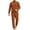 Orange, variant on Sweat Suits Men 2 Piece Outfit Casual Long Sleeve Pullover Sweatshirt Tracksuit Sweatpants SweatMen Jogging Suits Sets