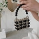 thumbnail image 2 of Winter E Bolso bandolera de perlas Bolso clutch con cuentas blancas Bolso bandolera de perlas, 2 of 5
