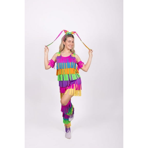 Morph Pinata Mini Dress Costume Women Halloween Costume For Women Multicolored XX-Large