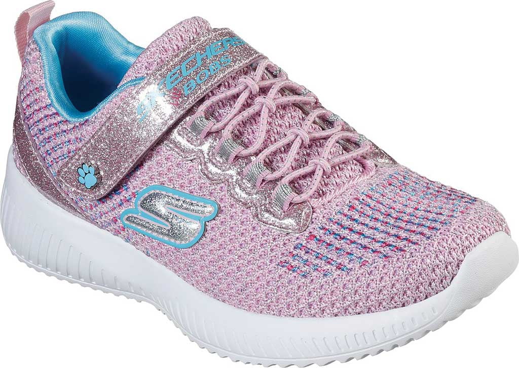 Skechers - Girls' Skechers Lil BOBS Sport Squad Glitter Madness Sneaker  Pink/Turquoise 4.5 M - Walmart.com - Walmart.com