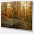 thumbnail image 2 of Route Courbée en Forêt d'Automne - Impression sur Toile Forêt, 2 of 4