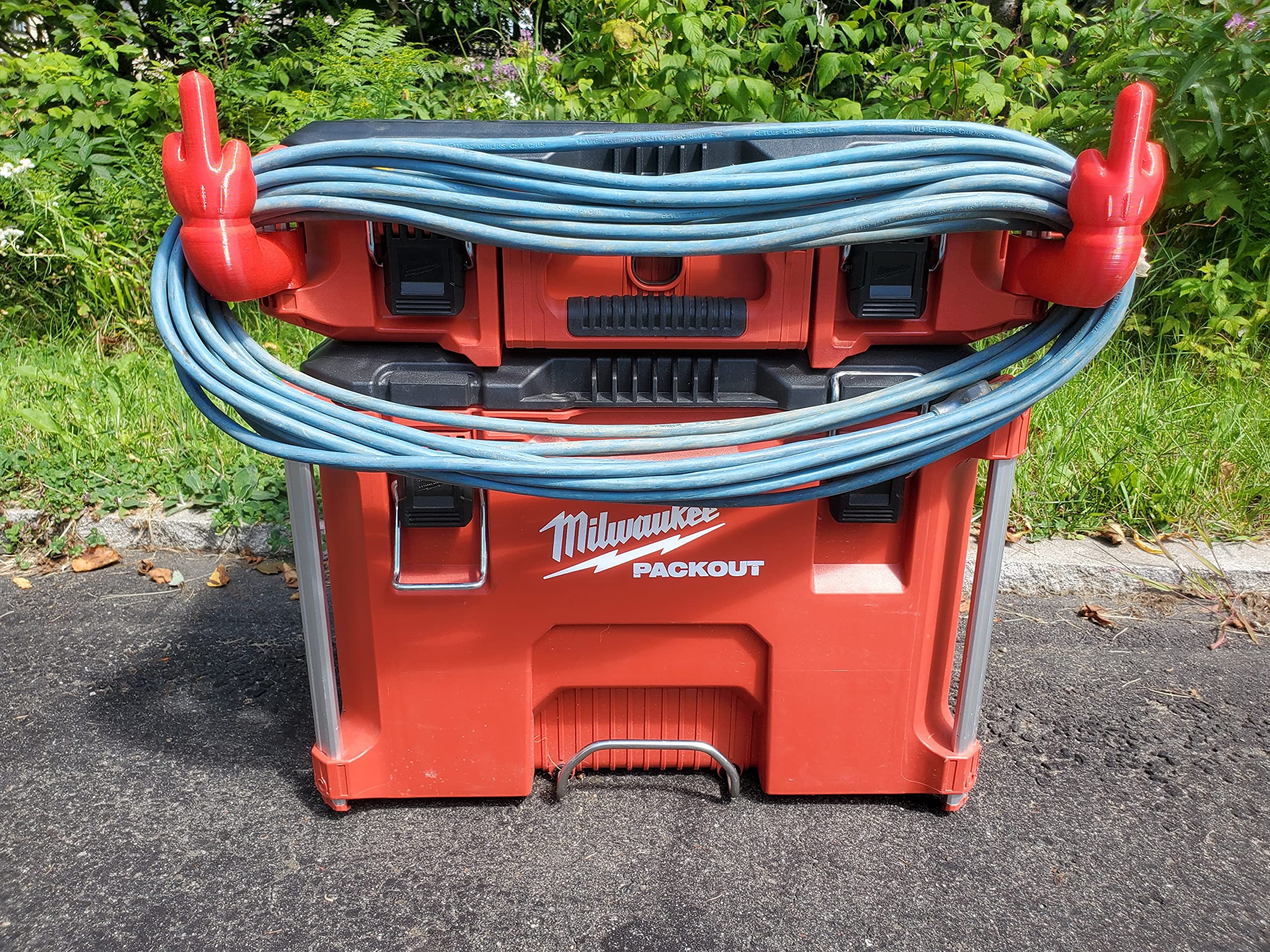 accessory for milwaukee packout tool box (hand support) (Hand)