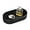 Black, variant on ABPETE Oval Desk Valet Tray, PU Leather Perfume Dish Bowl for Keys Wallet Watch, Decorative Trinket Vanity Jewelry Tray, Entryway Nightstand Organizer Women Men (Beige)