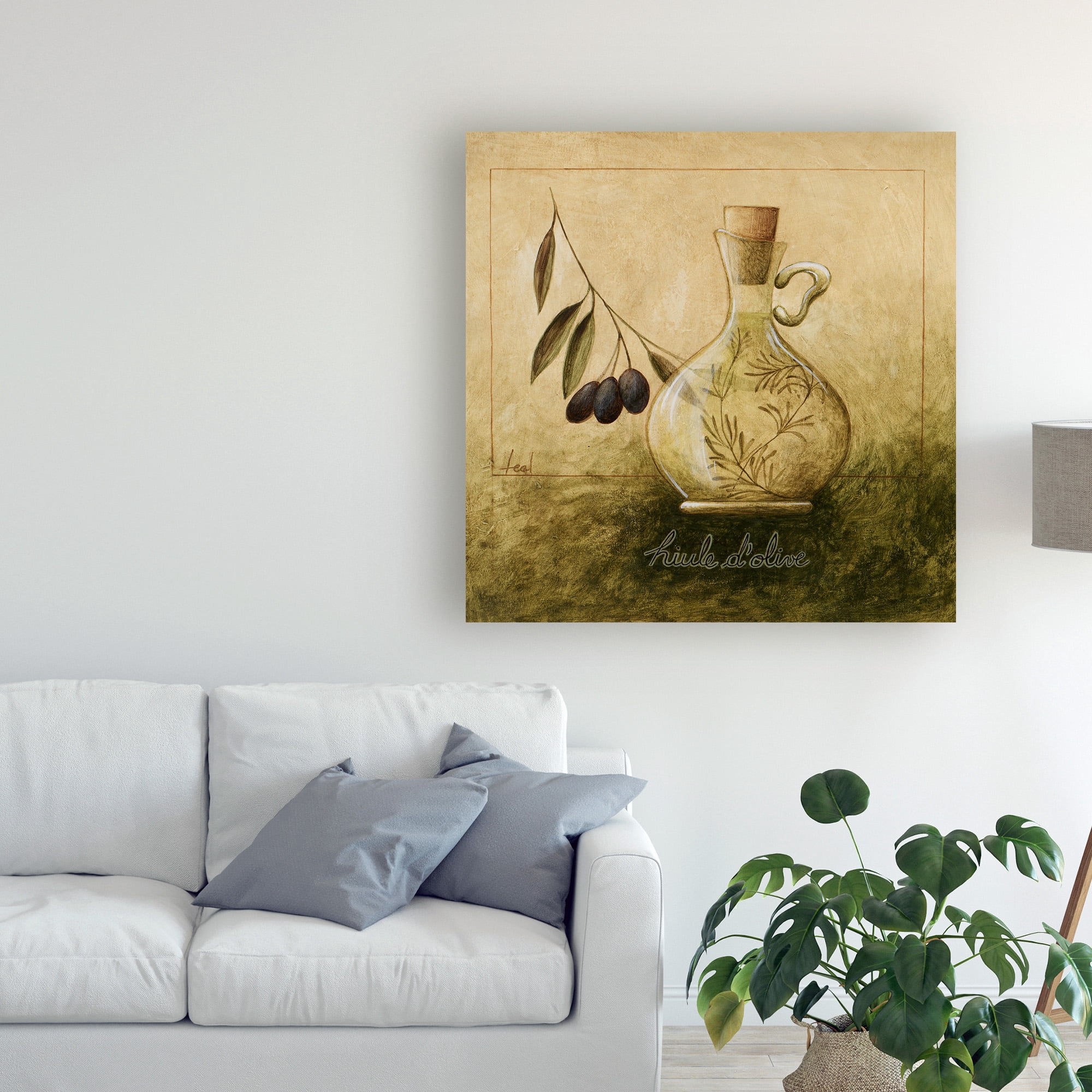 Trademark Fine Art 'Olive Oil Branches 2' Canvas Art by Pablo Esteban