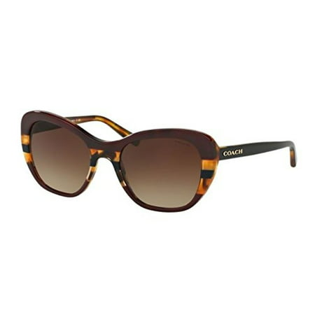 Womens Sunglasses Red/Brown Acetate - Non-Polarized - 52mm