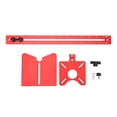 thumbnail image 2 of Woodworking Router Jig, Versatile Usages Accurate Locating Circle Cutter Bracket Wide Compatibility Detachable Design with Slider for Plate Carving Trimming, 2 of 7