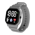 thumbnail image 1 of HEVIRGO C3-12 Electronic Watch Luminous Life Waterproof Square Dial LED Spaceman Sports Men Women Digital Watch for Student, 1 of 10
