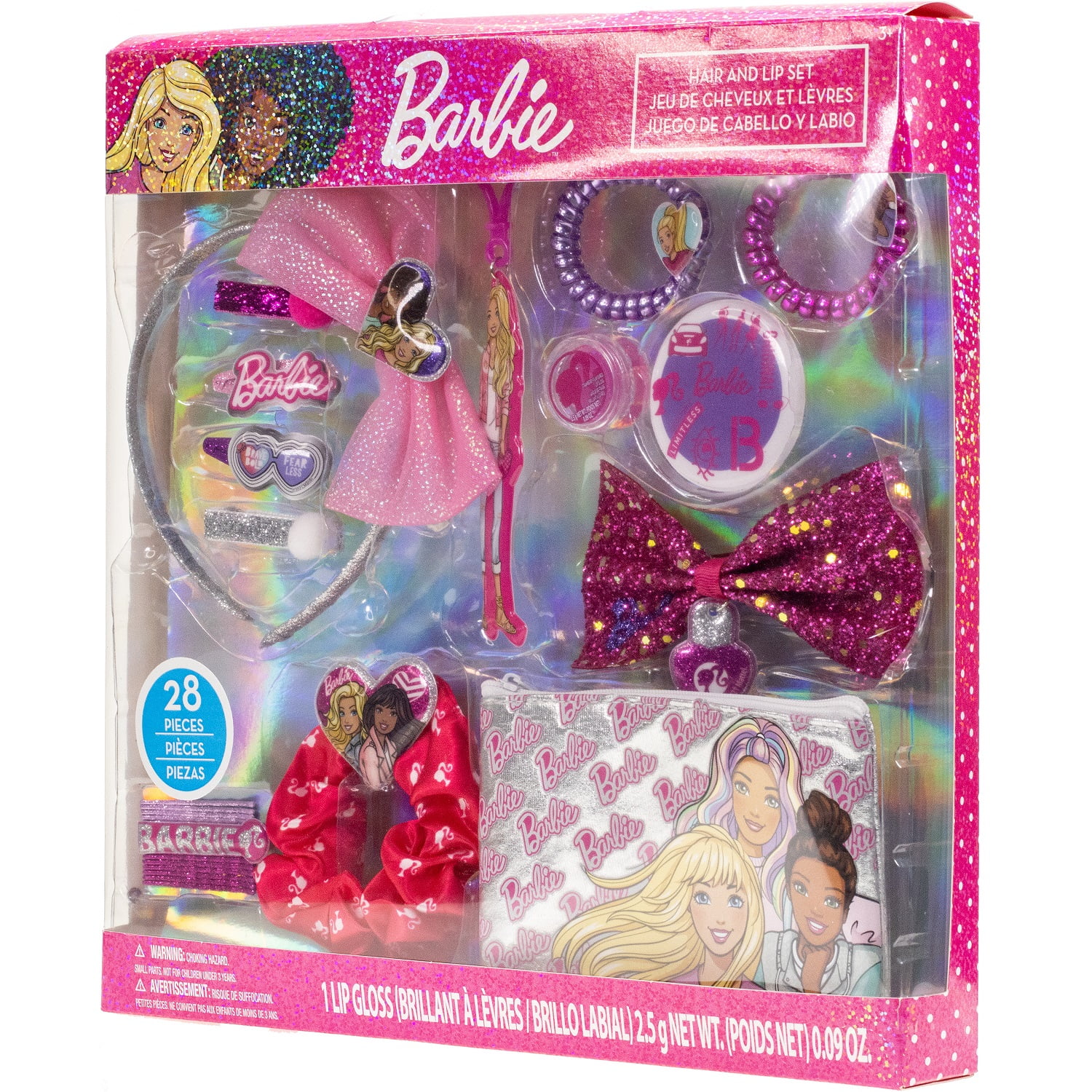 Barbie - Townley Girl Hair Accessories Kit, Gift Set for Kids Girls