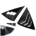 thumbnail image 4 of Side Window Louvers, Peel and Paste Rear Window Shutters 2PCS Scrape  Lightweight ABS  for Car Replacement for  Sentra Sedan 2012-2019, 4 of 8