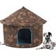 thumbnail image 2 of Fiudx Casa de Invierno para Exteriores, Refugio Plegable para Mascotas, Cálida, Recubierta de Pvc, Aislante para Clima Frío, Ideal para Gatos Callejeros, Garajes, Porches y Balcones. Tallas S, M y L., 2 of 7