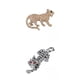 thumbnail image 1 of Broche,Pequeño tigre Lindo Broche grande Pin Esmalte Pin,Broches de dibujos animados de moda Decoraciones de joyería,Pin Insignias Broche para Ropa Bolsas Sombrero DIY Artesanía,Mujer Niños, 1 of 9