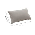 thumbnail image 1 of Dvruxg 4-Layer Cotton Gauze Pillowcase with Snap Closure - Soft Removable Pillow Cover, for Adults, Machine Washable, 1 of 5