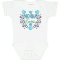 thumbnail image 3 of Inktastic My Nonna Loves Me with Flowers and Hearts Boys or Girls Baby Bodysuit, 3 of 5