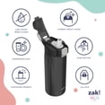 thumbnail image 6 of Zak Designs 25oz Black Jubilation Water Bottle, 6 of 6