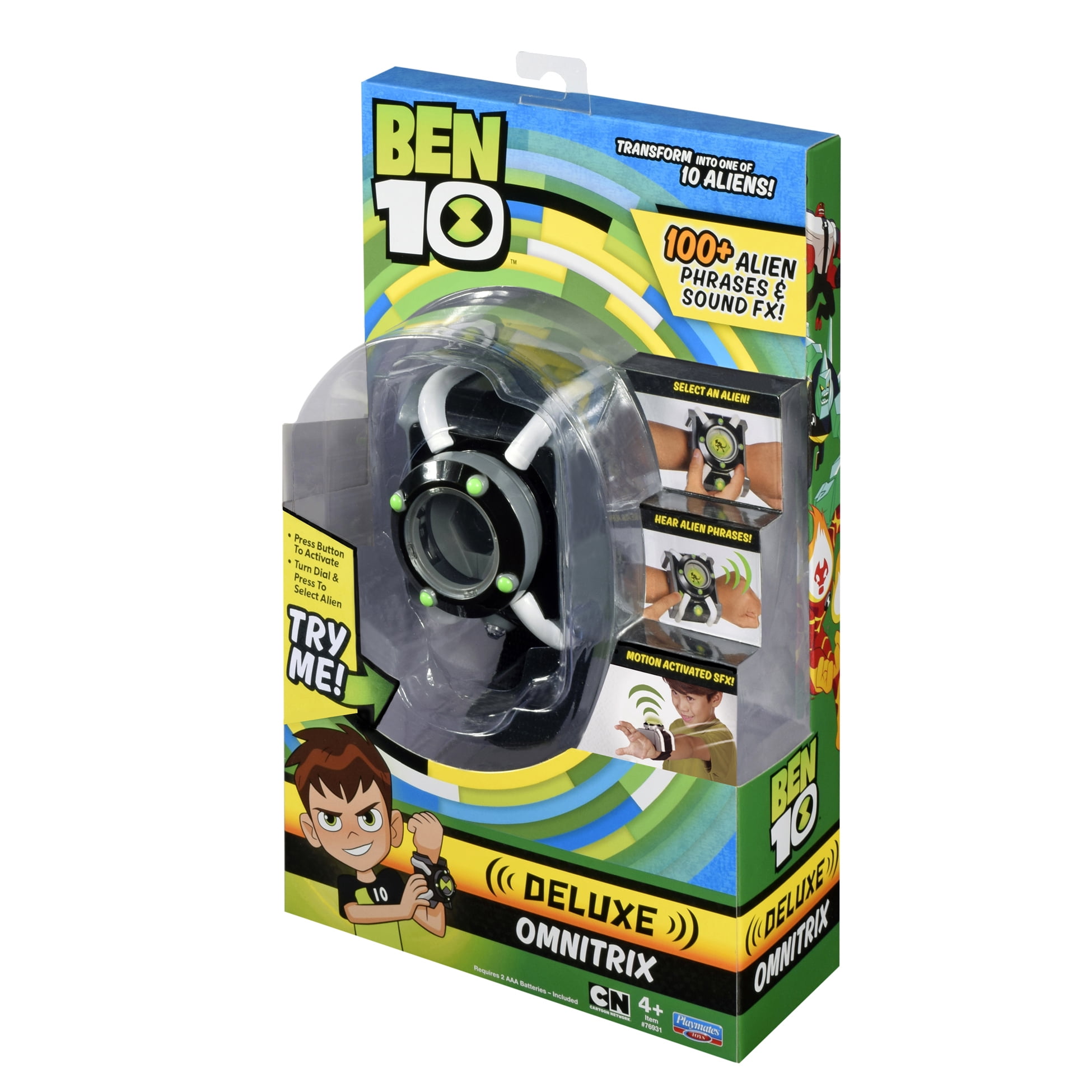 Ben 10 Toy Bundle - Deluxe Omnitrix Creator Set and Action Figures