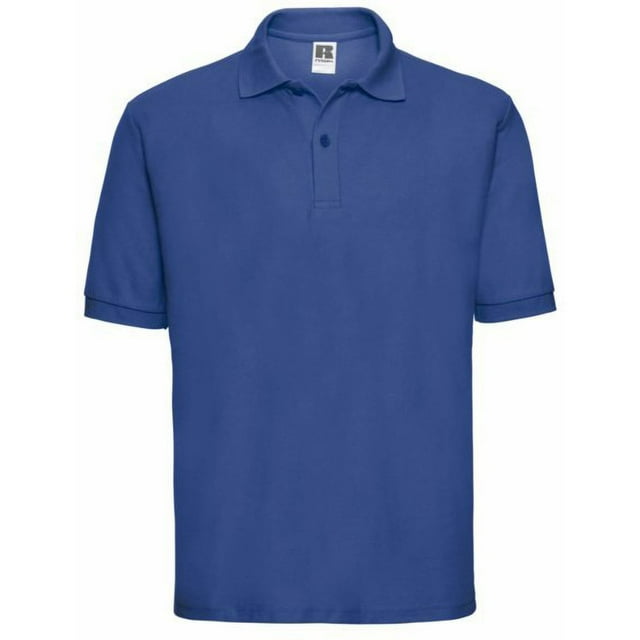 Russell Mens Classic Short Sleeve Polycotton Polo Shirt