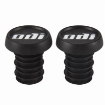 ODI 2Pcs Bicycle Handle Bar End Plugs Handlebar Caps Fit BMX FR Balance Bike Accessories Black