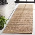 thumbnail image 2 of SAFAVIEH Natural Fiber Jack Striped Runner Rug, Rust/Natural, 2'3" x 8', 2 of 8