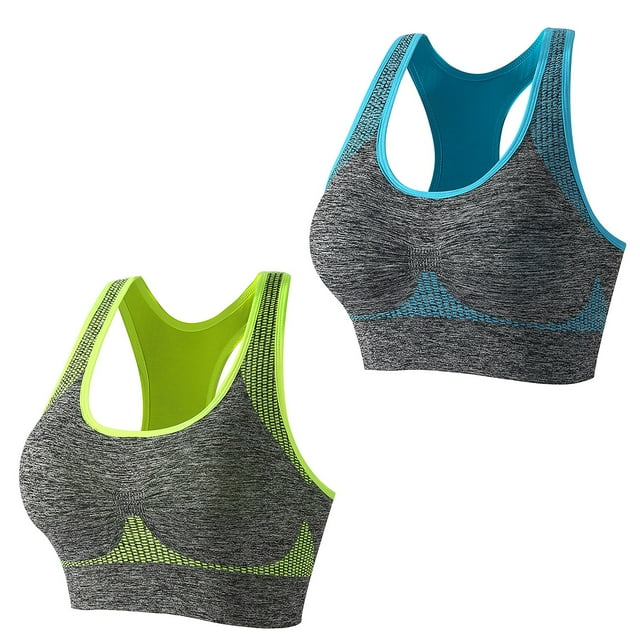 Sports Bras For Women Pack Multipack Padded Medium Support Bra For Workout Gym Yoga