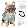 thumbnail image 2 of Bingfone Lilies Flowers Dog Clothes Hoodie, Pet Winter Coat,Puppy Sweatshirts for Small Dogs Boy Girl,Suitable for All Breeds-Large, 2 of 6