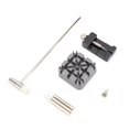 thumbnail image 2 of 9pcs / set Watch Band Holder Watch Case Opener Punch Needle Watch Repairing Kit (Black), 2 of 9